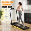 Klappbares Laufbänder – 3-in-1-Laufband mit 7 % Steigung – Walking Pad 1–8 km/h einstellbar – Lauffläche 38,5 x 90 cm - 2.5 ps Laufpad bis 130 kg – Bild 5