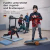 FunLife F50 klappbares Laufband – leise 2.5PS Motor, 3-Stufen Steigung, App & Bluetooth, große Lauffläche mit Luftdämpfung – perfekt für Zuhause & Fit – Bild 4