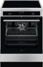 AEG CIB6490APM Induktions-Standherd - Pyrolyse - Edelstahl - 60 cm
