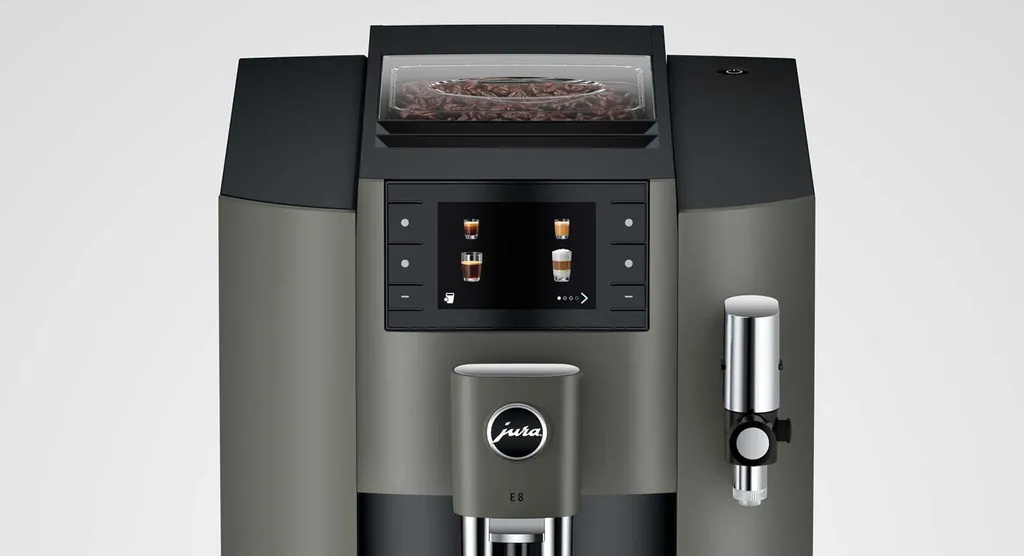 Jura E8 Kaffee-Vollautomat (EC) Dark Inox (15583) – Bild 4