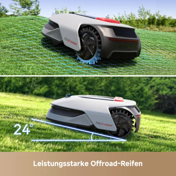 Dreame Intelligenter Mähroboter A1 Pro, Drahtloser Umfang Mähroboter, App-Steuerung, Intuitive Zonenverwaltung, Intelligente Hindernisvermeidung – Bild 3