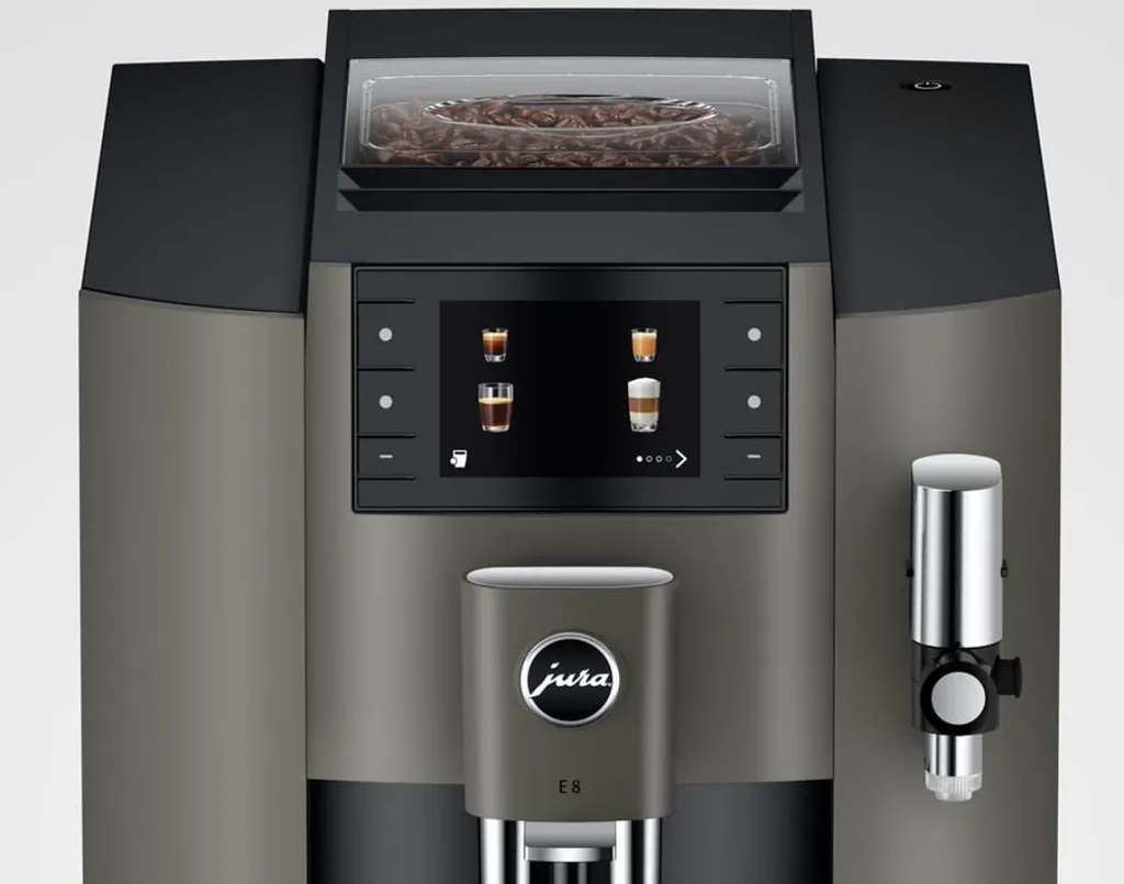 Jura E8 Kaffee-Vollautomat (EC) Dark Inox (15583) – Bild 7