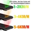CITYSPORTS WP8 Laufband für Zuhause,1-6 km/h 440w Elektrisches Laufband mit einem Steigung,Fernbedienung und LED-Anzeige,Tragbar und installationsfre – Bild 5