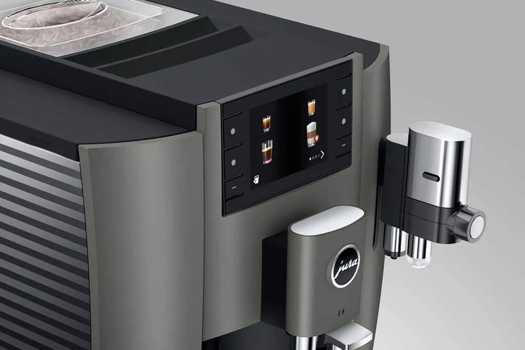 Jura E8 Kaffee-Vollautomat (EC) Dark Inox (15583) – Bild 3