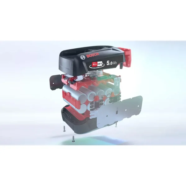 BOSCH BSS825MULT Akku Staubsauger (Unlimited 8 Gen2, kabellos, beutellos, mit Stiel, 18 V, Düsenbeleuchtung, Schnelladen) – Bild 5