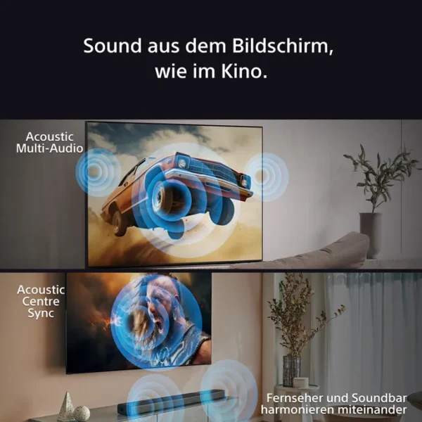 Sony BRAVIA 7 K-65XR70 QLED (XR l Mini LED) 4K HDR Smart TV – Bild 4