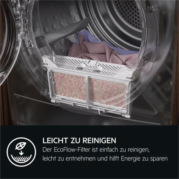 AEG Electrolux TR9T75680 Wärmepumpentrockner 8kg EEK C – Bild 3