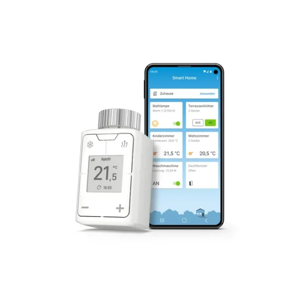 FRITZ!Smart Thermo 302 Heizkörperregler für AVM FRITZ!Box weiß, 5er Pack – Bild 4