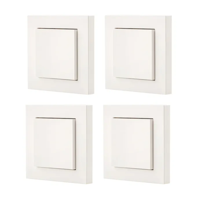 Eve Light Switch - Smarter Lichtschalter Apple HomeKit-Technologie & Thread, 4er
