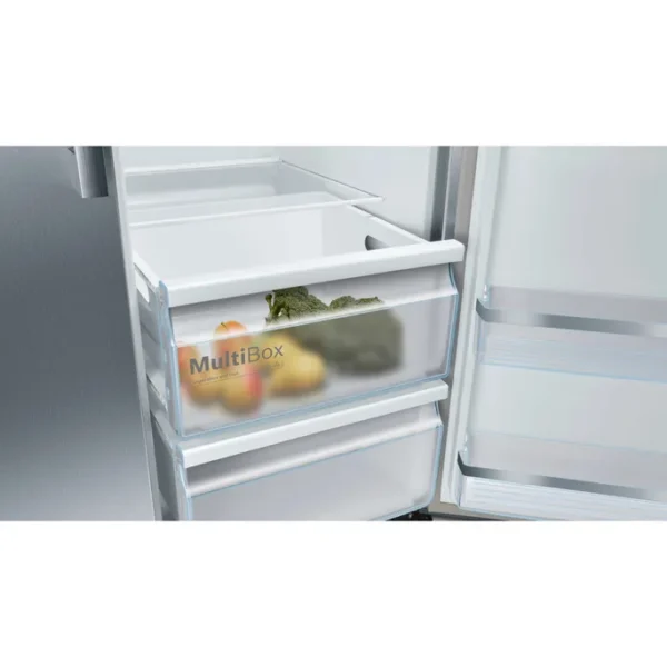 Bosch KAG93AIEP Serie 6 Side-by-Side Freistehende Kühl-Gefrier-Kombination – Bild 4