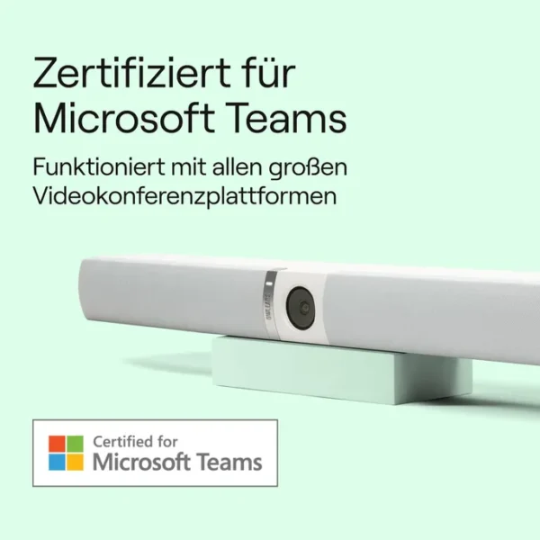 OWL LABS Owl Bar - 4K Videokonferenzbar mit Sprach-Fokus, Microsoft Teams zertifiziert – Bild 2