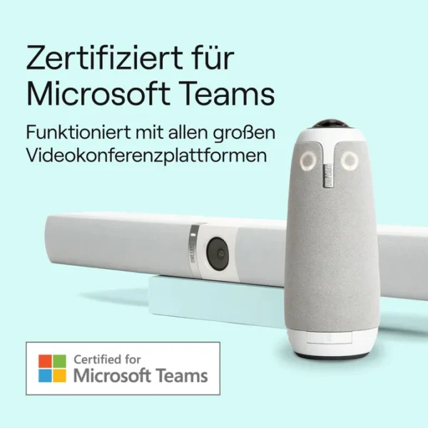 2x OWL LABS Meeting Owl 3 Bundle - Intelligente 360°-Kamera mit Mikrofon & Lautsprecher, Microsoft Teams zertifiziert – Bild 2