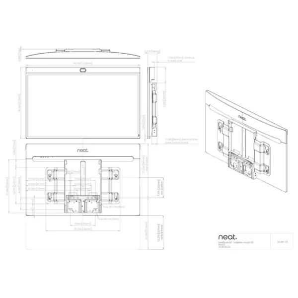 Neat Adaptive Mount (Wandhalterung) | Neat Board 50 – Bild 2