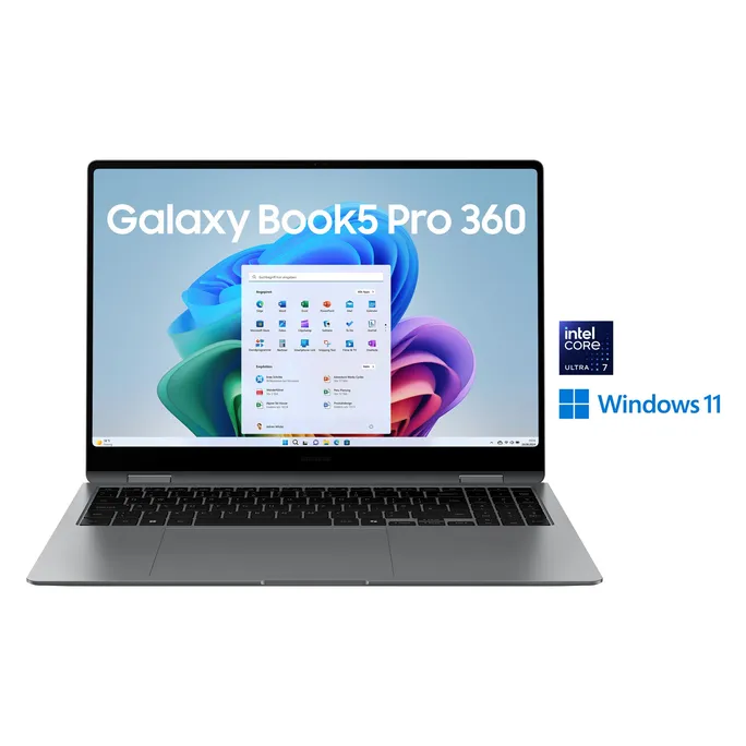 SAMSUNG Galaxy Book5 Pro 360 16" AMOLED Ultra 7 258V 32GB/1TB SSD Win11 Pro Copilot+PC – Bild 3