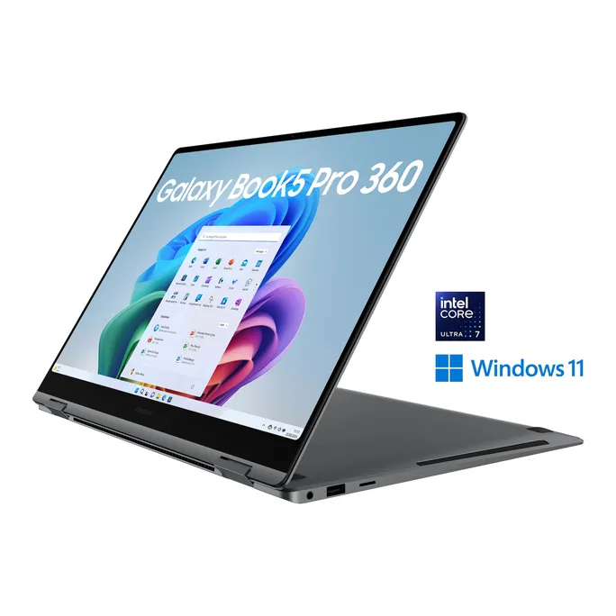 SAMSUNG Galaxy Book5 Pro 360 16" AMOLED Ultra 7 258V 32GB/1TB SSD Win11 Pro Copilot+PC – Bild 5