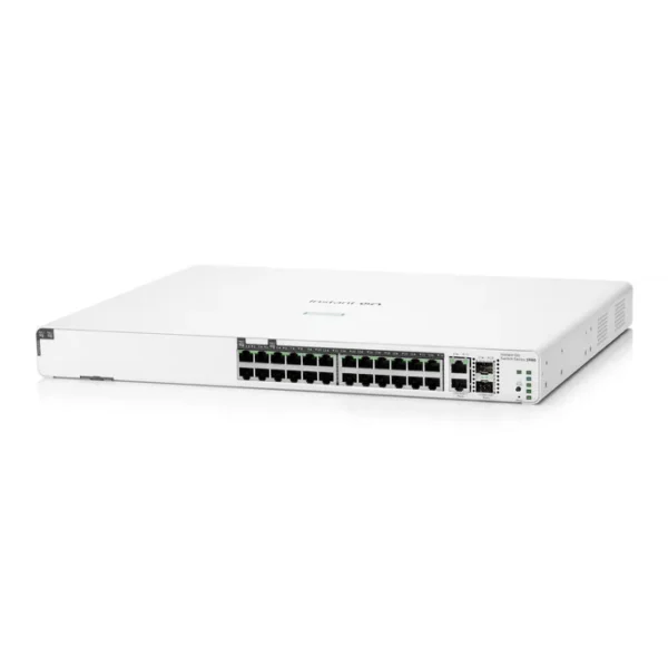 HPE Instant On 1960 24G 20p Class4 4p Class6 PoE 2XGT 2SFP+ 370W Switch – Bild 2