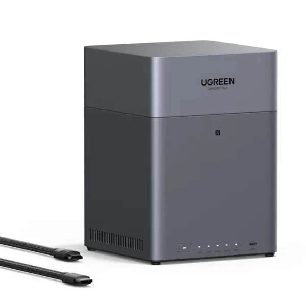 UGREEN NASync DH4300 Plus NAS System 4-Bay 32TB inkl. 4x Seagate IronWolf ST8000VN002 8 TB – Bild 3