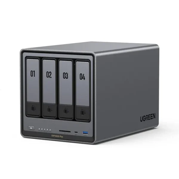 UGREEN NASync DXP4800 Plus NAS System 4-Bay 24TB inkl. 4x Seagate IronWolf ST6000VN006 6 TB – Bild 2