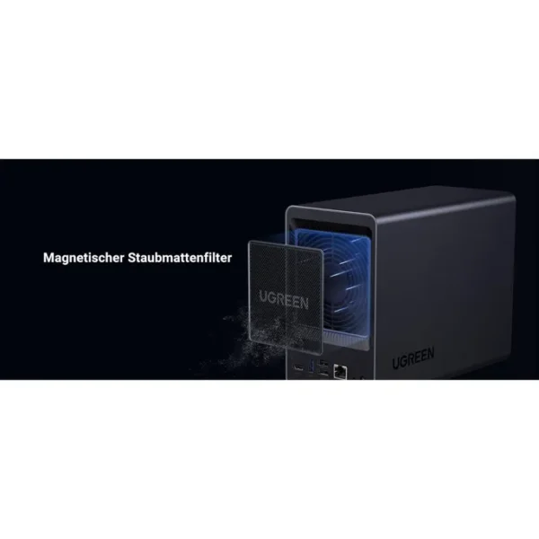 UGREEN NASync DXP2800 NAS System 2-Bay 12TB inkl. 2x Seagate IronWolf ST6000VN006 6 TB – Bild 5