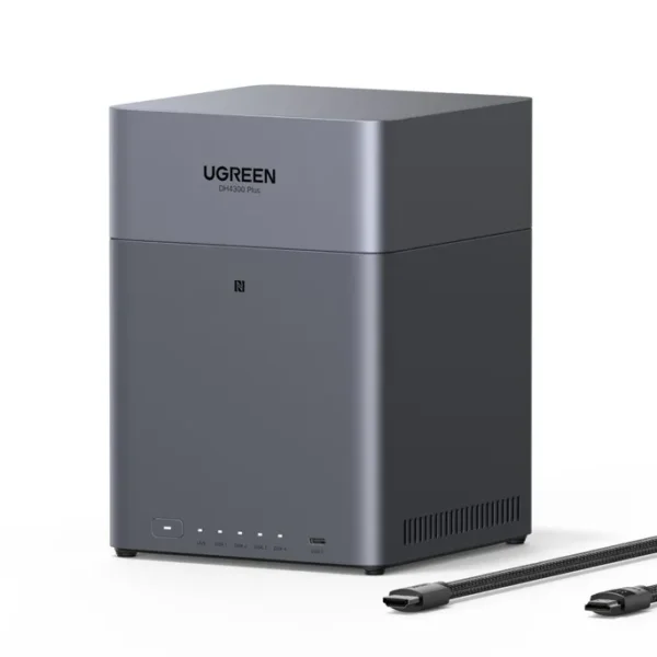 UGREEN NASync DH4300 Plus NAS System 4-Bay EU 48TB inkl. 4x Toshiba NAS HDD N300 – 12TB – Bild 2
