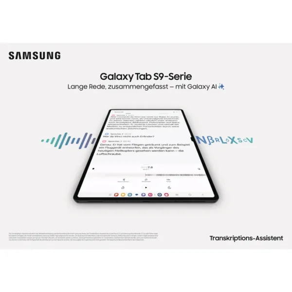 Samsung GALAXY Tab S9 X716B EE 5G 128GB graphite Android 13.0 Tablet – Bild 3