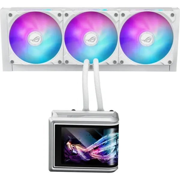 ASUS ROG RYUO IV SLC 360 ARGB weiß Komplettwasserkühlung für CPUs – Bild 2