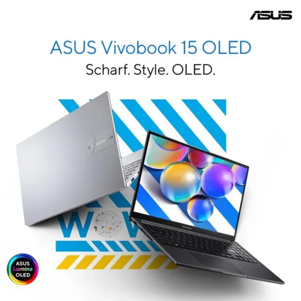 ASUS Vivobook 15 OLED X1505VA-MA925 15,6" WQHD+ OLED Core i9 13900H 8GB/512GB DOS – Bild 5