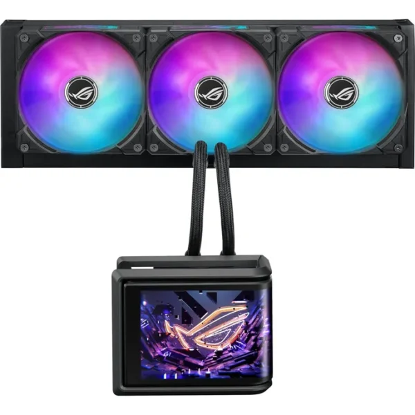 ASUS ROG RYUO IV SLC 360 ARGB Komplettwasserkühlung für AMD und Intel CPUs schwarz – Bild 2