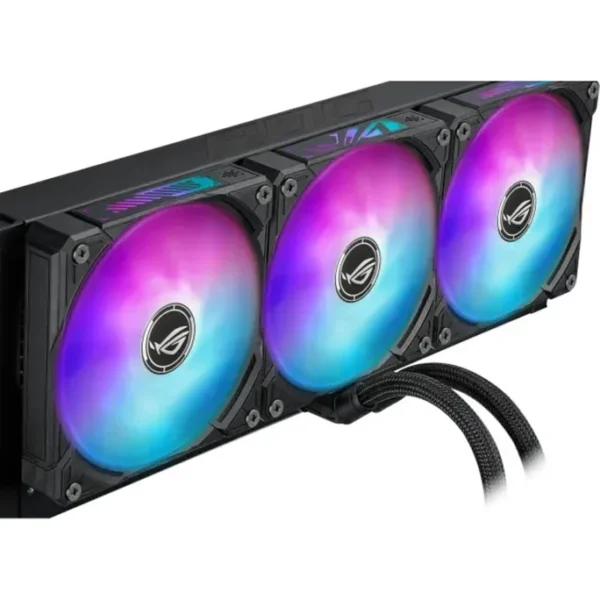 ASUS ROG RYUO IV SLC 360 ARGB Komplettwasserkühlung für AMD und Intel CPUs schwarz – Bild 5