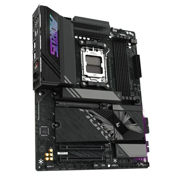 GIGABYTE X870E AORUS ELITE WIFI7 ATX Mainboard Sockel AM5 HDMI – Bild 3