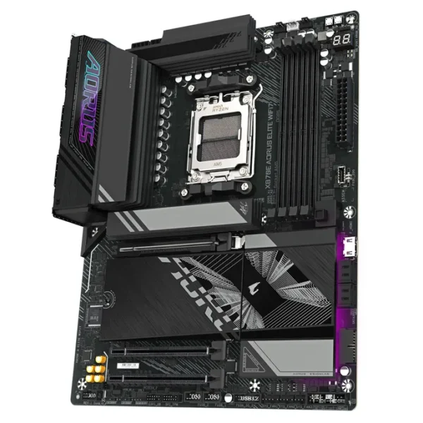 GIGABYTE X870E AORUS ELITE WIFI7 ATX Mainboard Sockel AM5 HDMI – Bild 5
