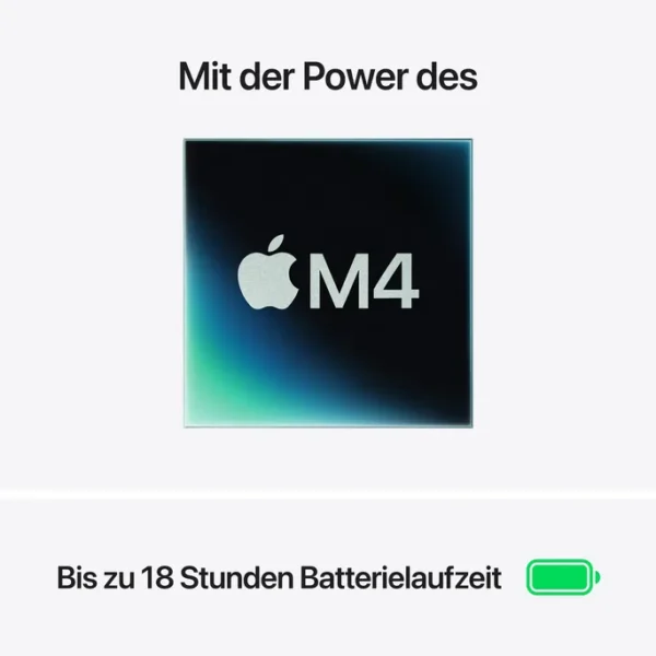 Apple MacBook Air 13,6" 2025 M4/16/256GB SSD 8C GPU Silber US BTO – Bild 4