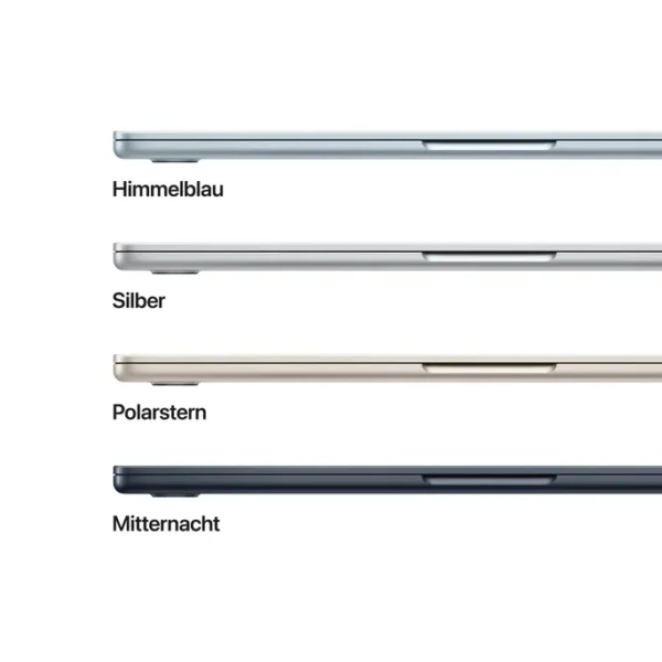 Apple MacBook Air 13,6" 2025 M4/32/256GB SSD 10C GPU Polarstern BTO – Bild 3