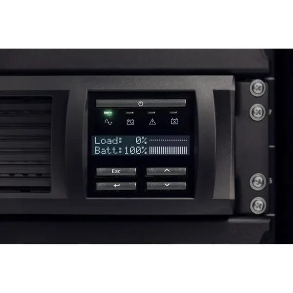 APC Smart UPS SMT750RMI2UNC, 750VA, Rack, 4x C13, AVR, Display, NMC, Überspannungsschutz – Bild 4