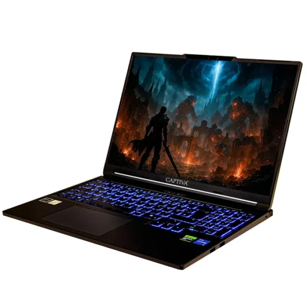 Captiva Notebook Highend Gaming I95-052GE 16" WQXGA Core i7-14650HX 32GB/1TB SSD RTX5070 Win 11 – Bild 2