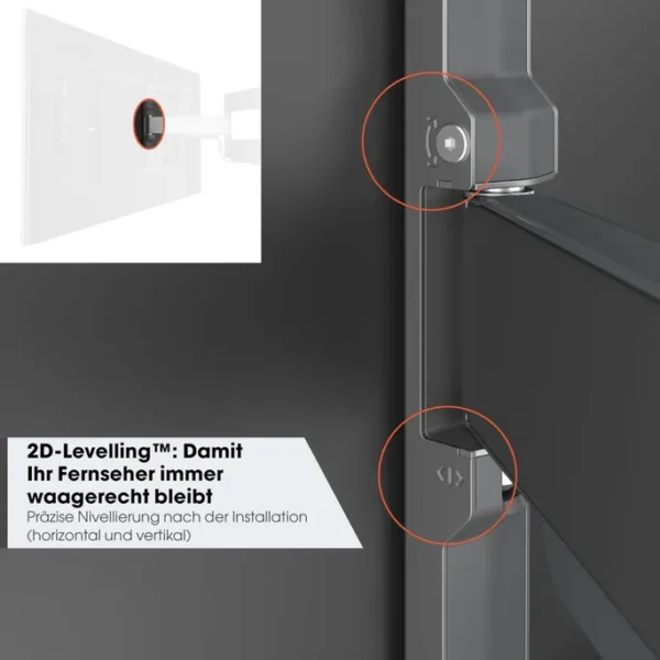 Vogel`s ELITE TVM 5845 Wandhalterung schwenkbar bis 100Zoll – Bild 3