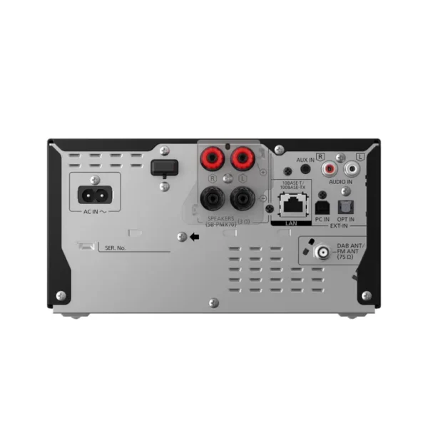 Panasonic SC-PMX802E-S CD-Mikrosystem mit DAB+ und optischem Eingang silber/schw – Bild 5