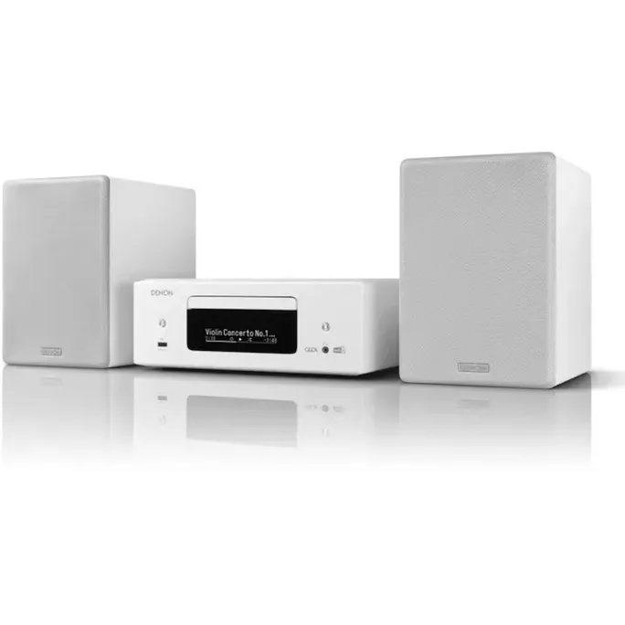 Denon CEOL N-12DABWTE2 CD-Kompaktanlage HEOS Multiroom Bluetooth weiß – Bild 3