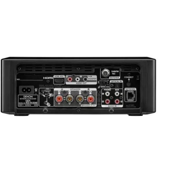 Denon CEOL N-12DABWTE2 CD-Kompaktanlage HEOS Multiroom Bluetooth weiß – Bild 4
