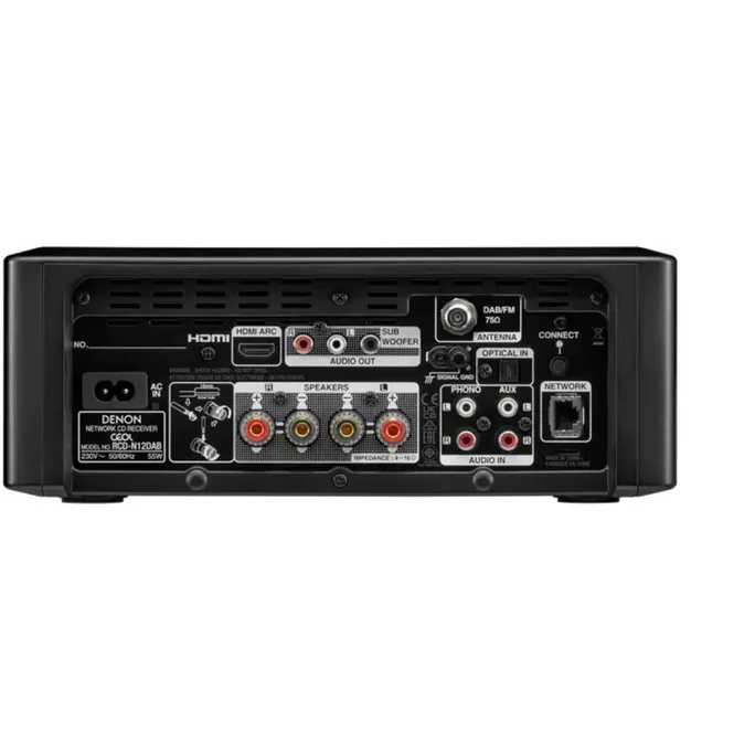 Denon CEOL N-12DABWTE2 CD-Kompaktanlage HEOS Multiroom Bluetooth weiß – Bild 4