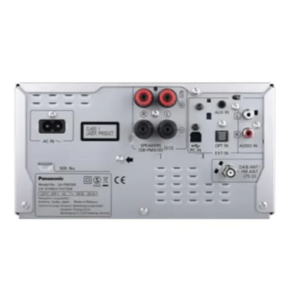 Panasonic SC-PMX94EG-K CD-Mikrosystem mit DAB+ und optischem Eingang schwarz – Bild 5