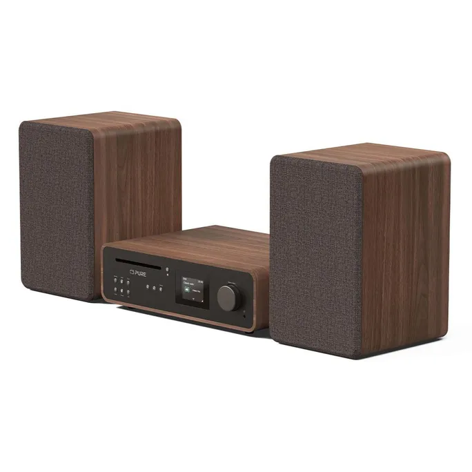 Pure Classic Stereo Coffee Black/Walnut EU/UK – Bild 5