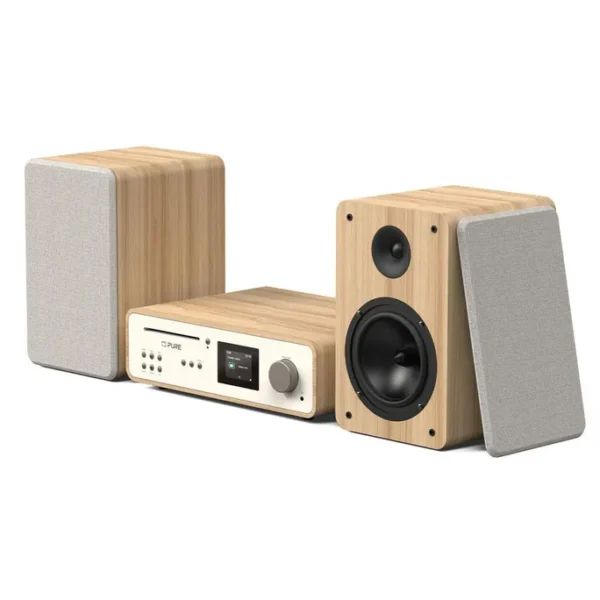 Pure Classic Stereo Cotton White/Oak EU/UK – Bild 3