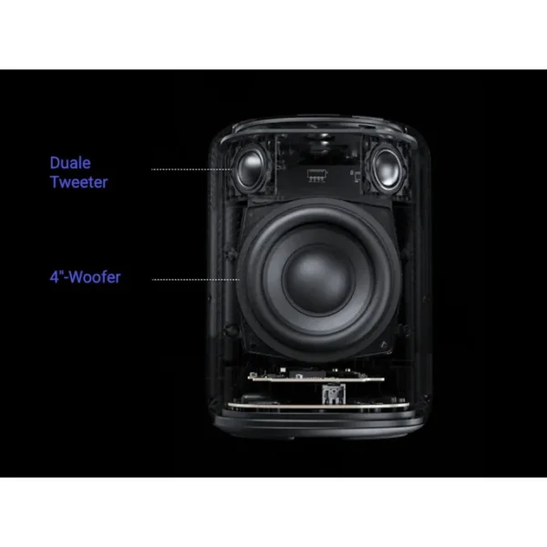 WiiM Sound LITE Twin Pack schwarz Smart Speaker Hi-Res Multiroom Lautsprecher-Set – Bild 2