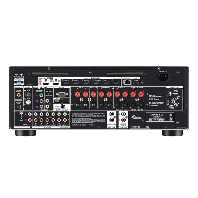 Onkyo TX-NR7100M2 9.2 AV Netzwerk Receiver 8K THX WLAN BT Atmos Sonos zertif. – Bild 4