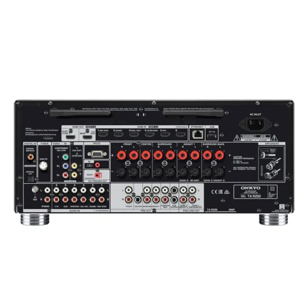 Onkyo TX-RZ50M2 9.2 AV Netzwerk Receiver 8K THX WLAN BT Atmos Sonos zertif. – Bild 5