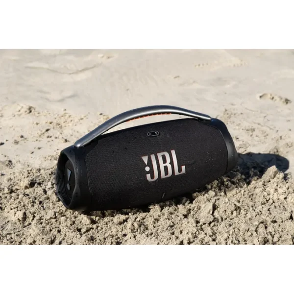 JBL Boombox3 WiFi+AirPlay Bluethooth Lautsprecher spritzgeschützt schwarz – Bild 4