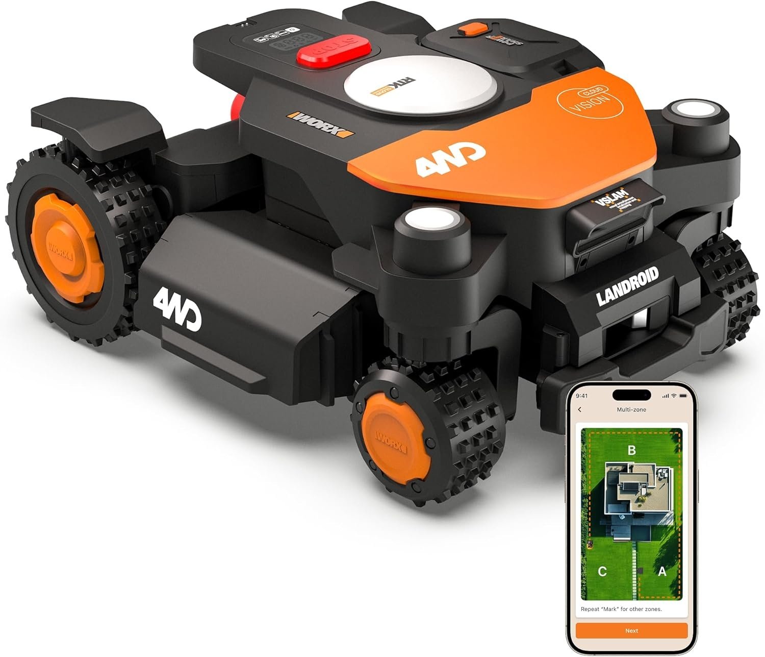image.jpg WORX Landroid Vision Cloud WR340E 4WD – Bild 1